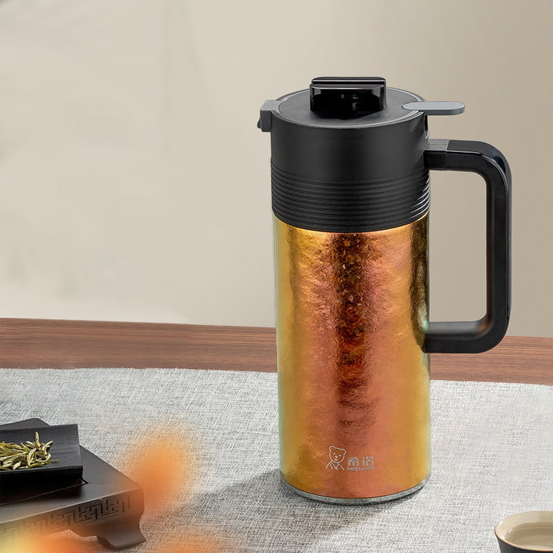Pure Titanium Steeping Pot with Tea Separation Infuser