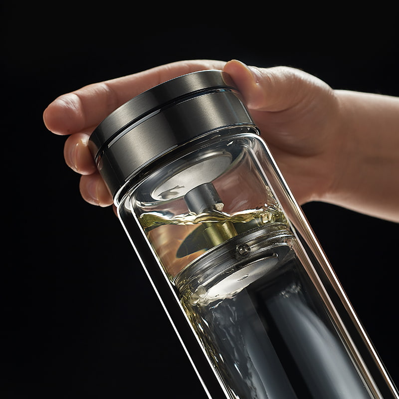 Magnetic Tea And Water Separation Glass Magnetic Tea And Water Separation Glass