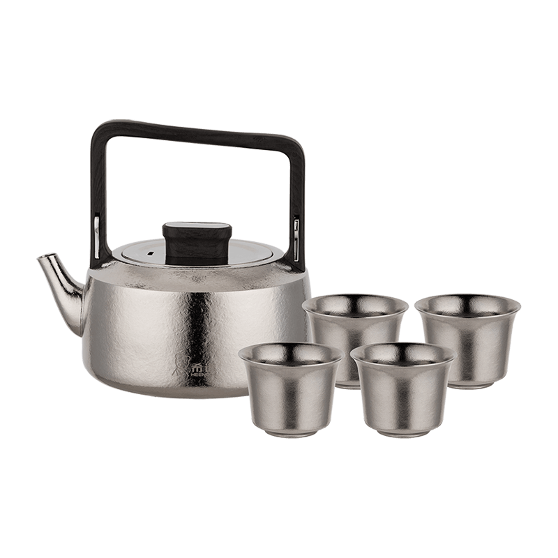 Pure Titanium Qiankun Teapot Tea Set Pure Titanium Qiankun Teapot Tea Set