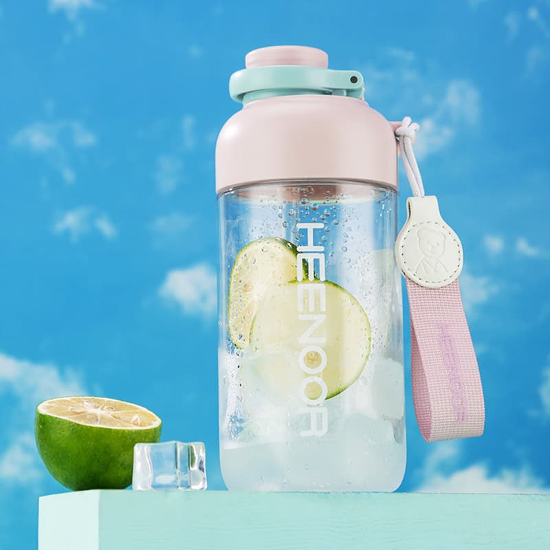 Tritan Sports Straw Plastic Bottle