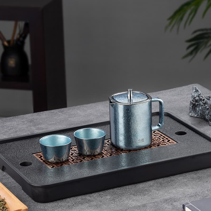 Pure Titanium Kung Fu Tea Set Pure Titanium Kung Fu Tea Set
