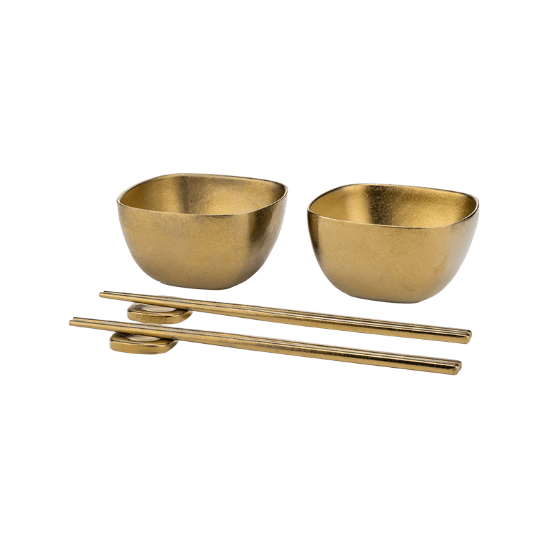 Pure Titanium Double Tableware Set Pure Titanium Double Tableware Set