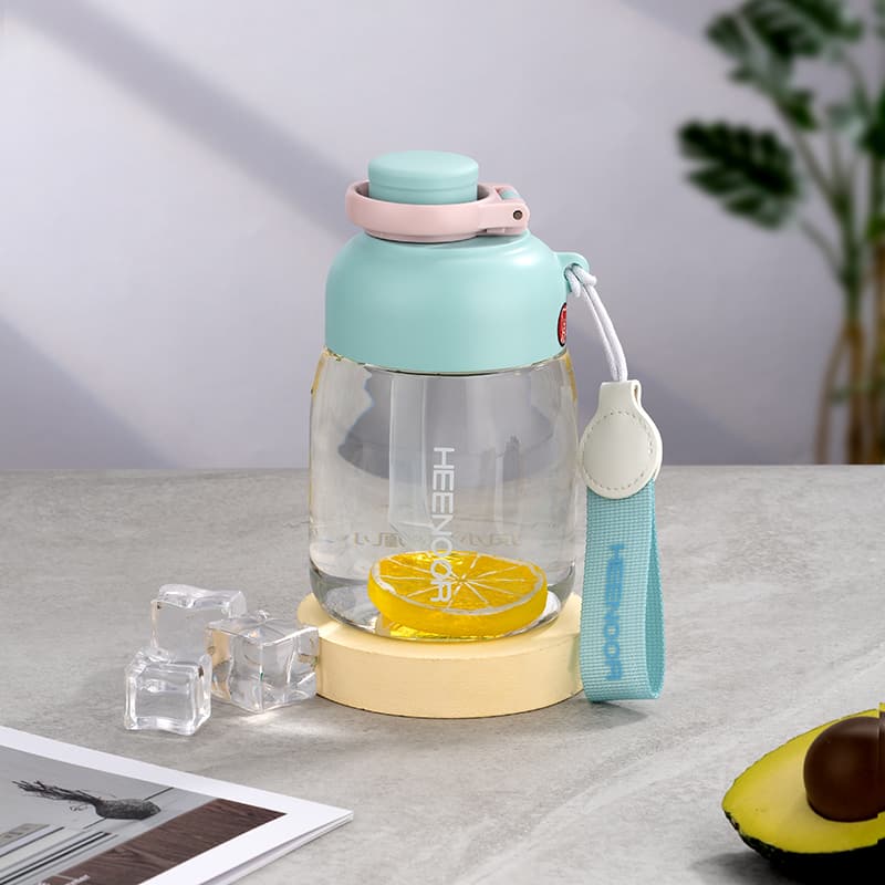 Tritan Sports Straw Plastic Bottle