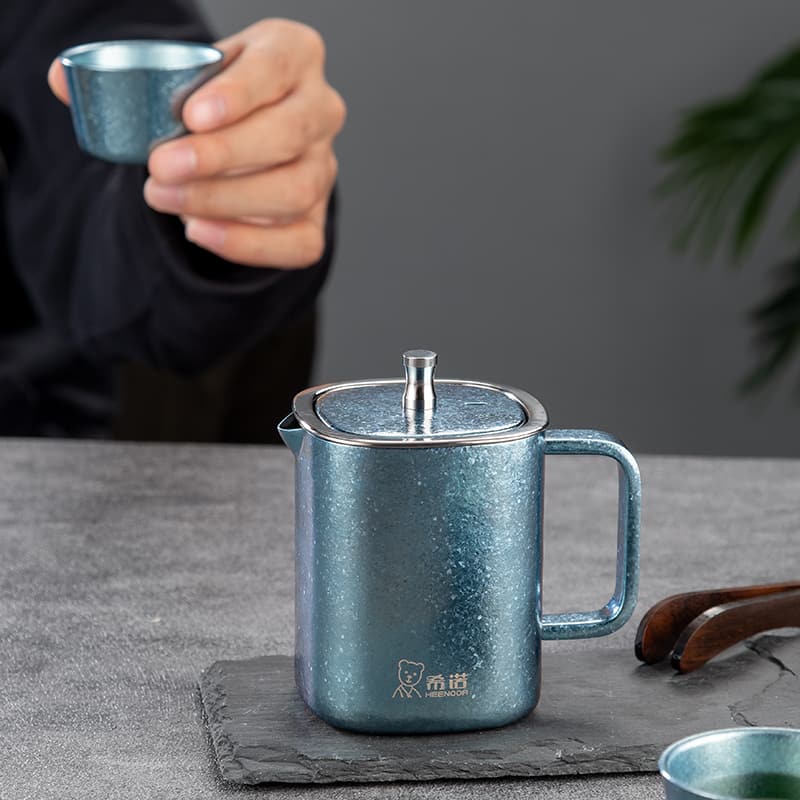Pure Titanium Kung Fu Tea Set Pure Titanium Kung Fu Tea Set