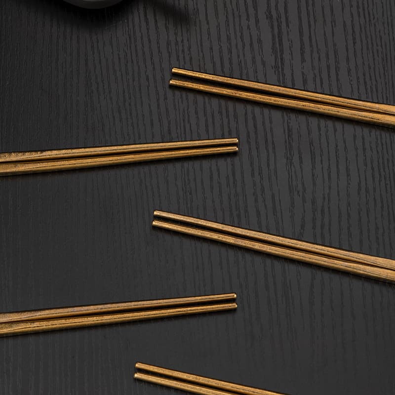 Pure Titanium Antibacterial Chopstick Set Pure Titanium Antibacterial Chopstick Set