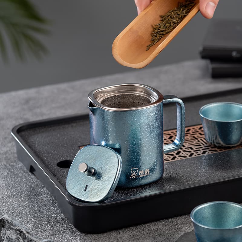 Pure Titanium Kung Fu Tea Set Pure Titanium Kung Fu Tea Set