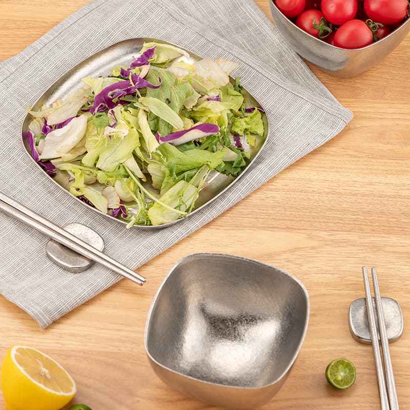 Pure Titanium Double Tableware Set Pure Titanium Double Tableware Set