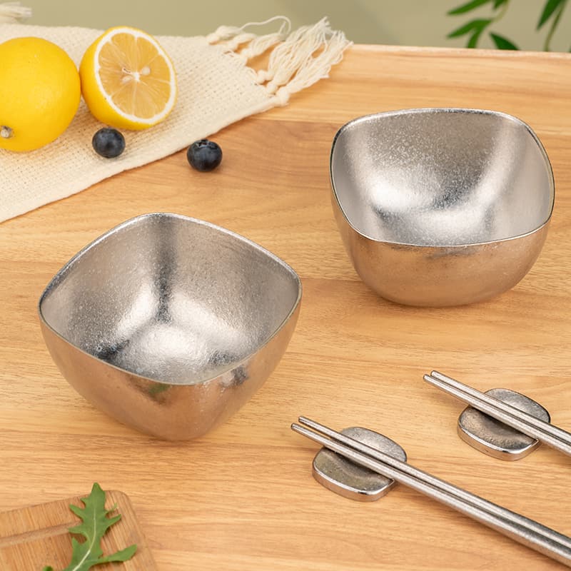 Pure Titanium Double Tableware Set Pure Titanium Double Tableware Set