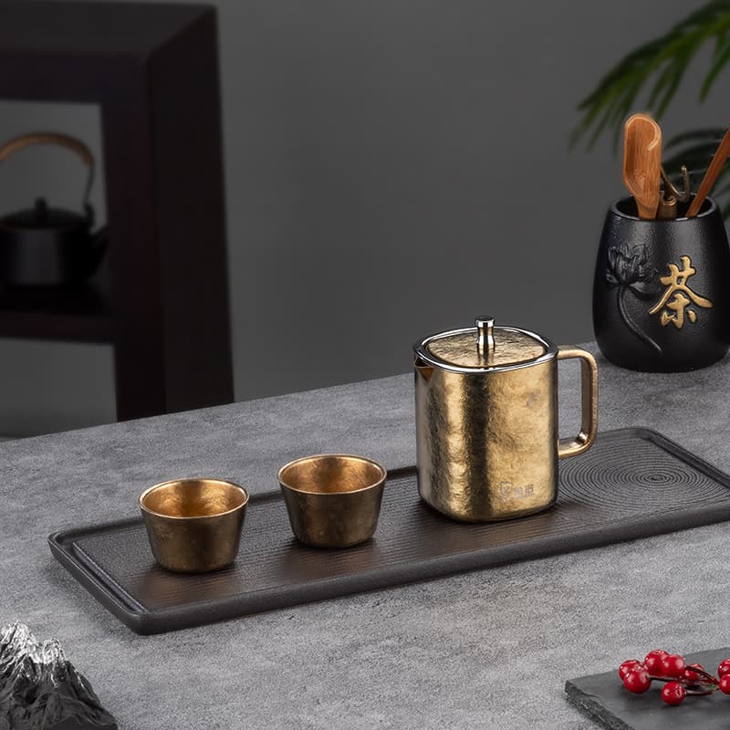 Pure Titanium Kung Fu Tea Set Pure Titanium Kung Fu Tea Set