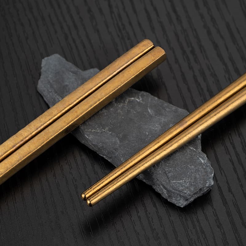 Pure Titanium Antibacterial Chopstick Set Pure Titanium Antibacterial Chopstick Set
