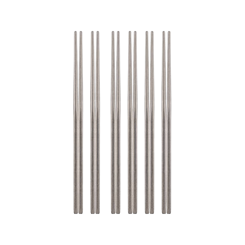 Pure Titanium Antibacterial Chopstick Set Pure Titanium Antibacterial Chopstick Set