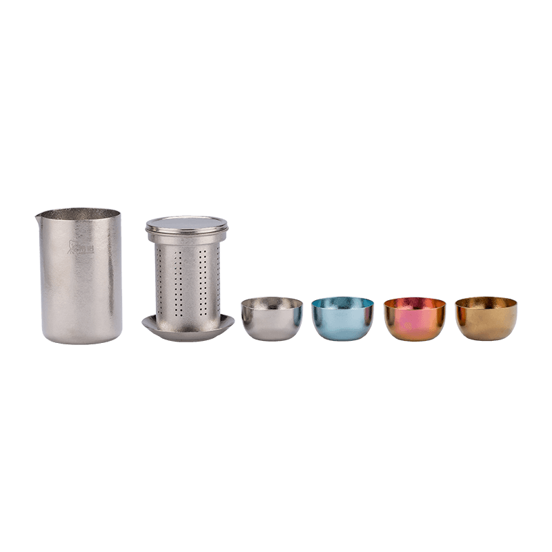 Pure Titanium Travel Tea Set Pure Titanium Travel Tea Set