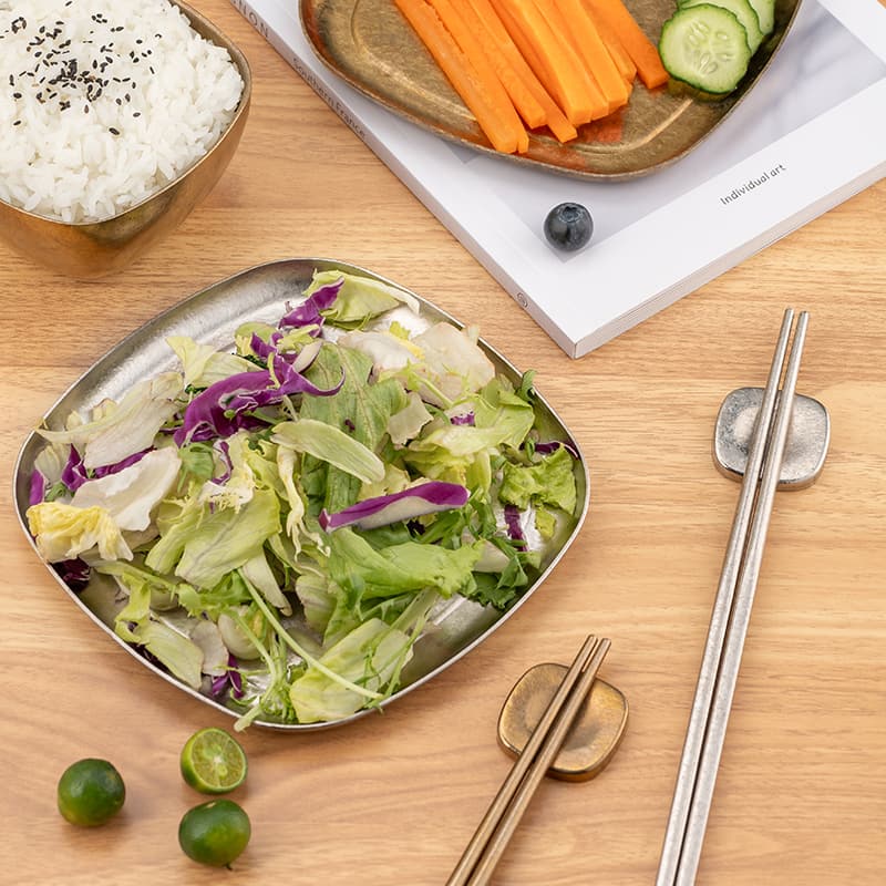 Pure Titanium Home Dining Plate