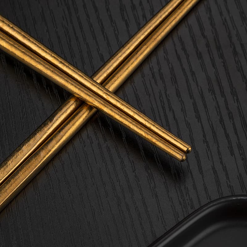 Pure Titanium Antibacterial Chopstick Set Pure Titanium Antibacterial Chopstick Set