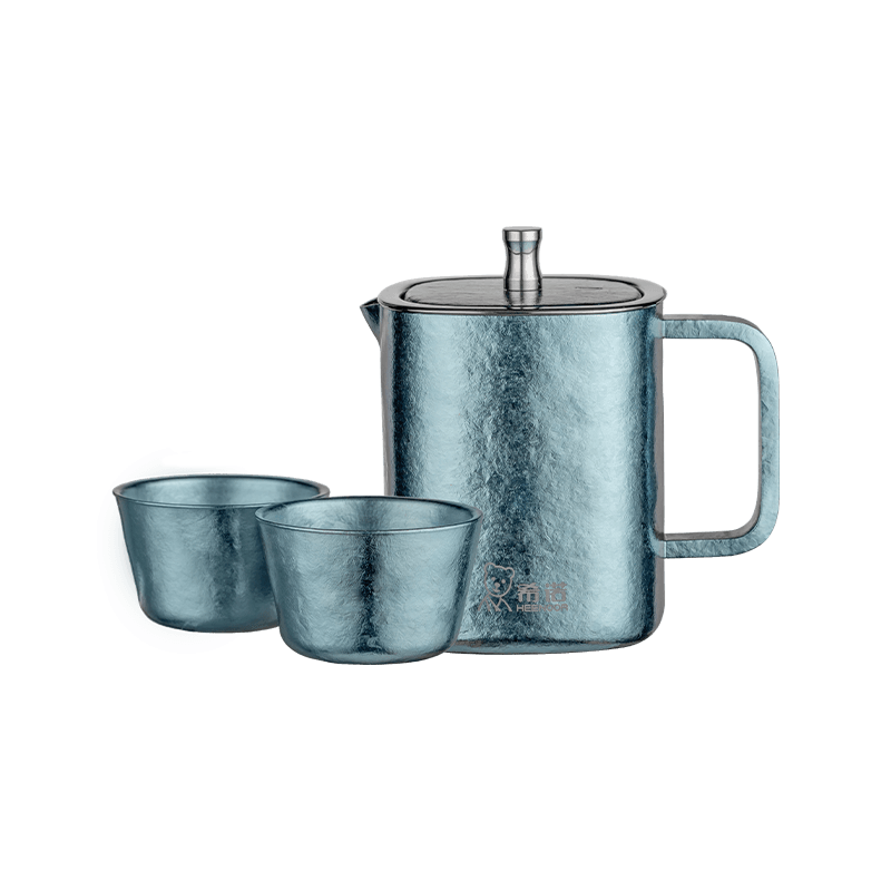 Pure Titanium Kung Fu Tea Set